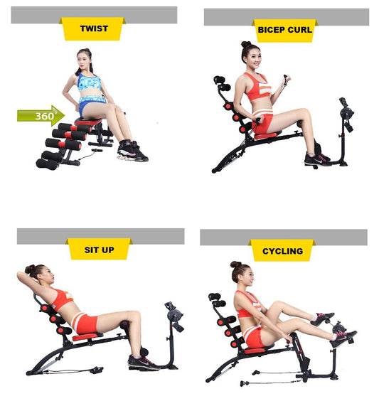 23 in 1 Six Pack Abdominal Trainer with Pedals